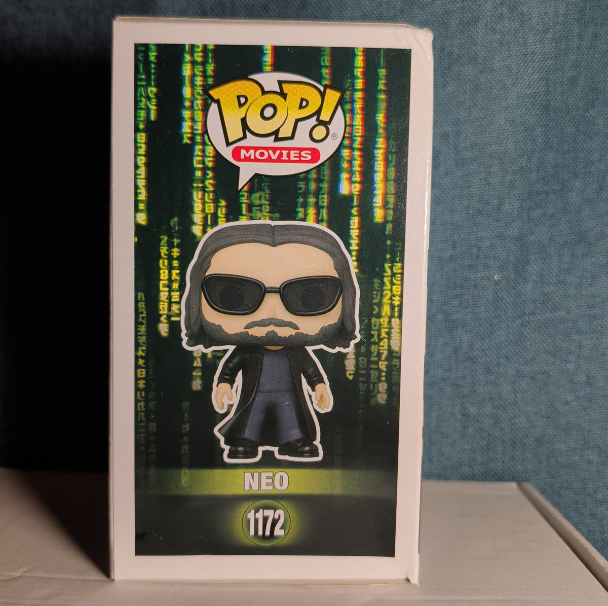 Funko Pop! Movies Matrix Neo 1172 Vinyl Figure Resurrections with Protector