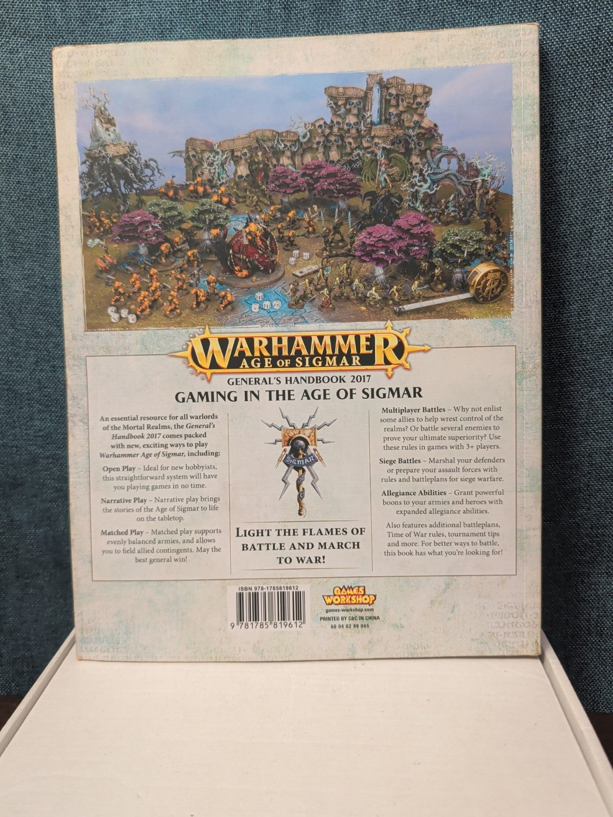 Warhammer AoS General's Handbook 2017 | Out of Print Softcover Rulebook