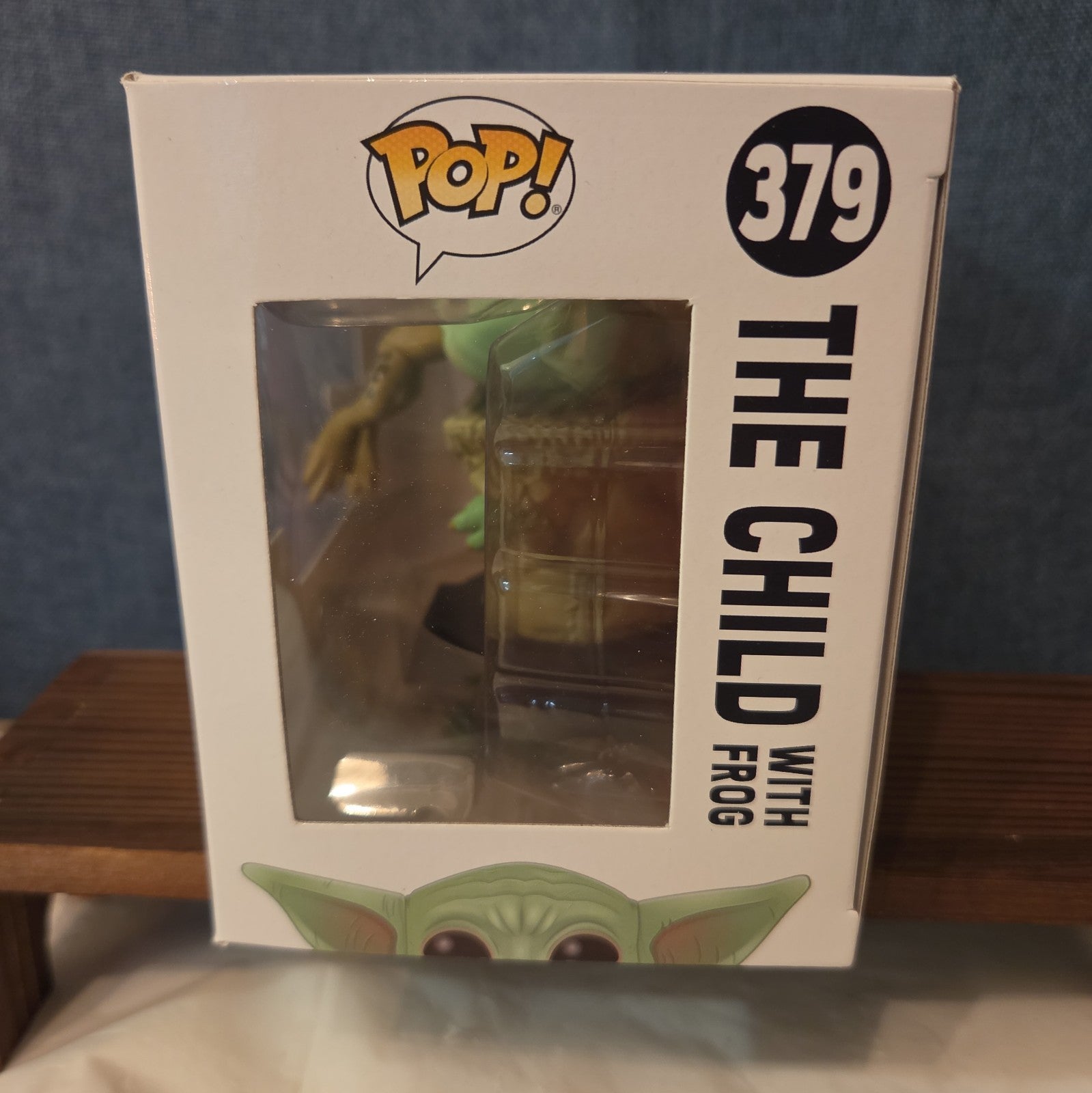 Funko Pop Star Wars The Child With Frog #379 Grogu Vinyl Figure MIB