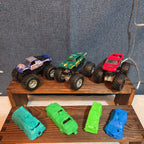 Hot Wheels Monster Jam Sudden Impact King Krunch Desperado Lot 3 Diecast Y2K