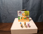 My Little Pony Read & Play Bundle | 3 Mini Figures & Board Book | Rainbow Dash