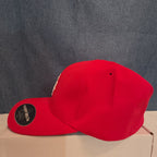 Flexfit Delta Hat SM Red Fly Embroidered Baseball Cap Fitted Performance 180