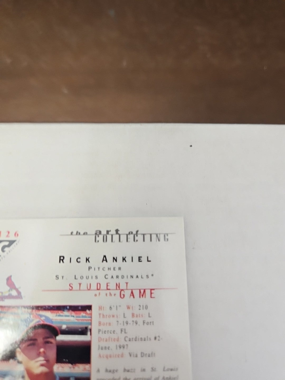 2000 Topps Gallery - Students of the Game Rick Ankiel #126