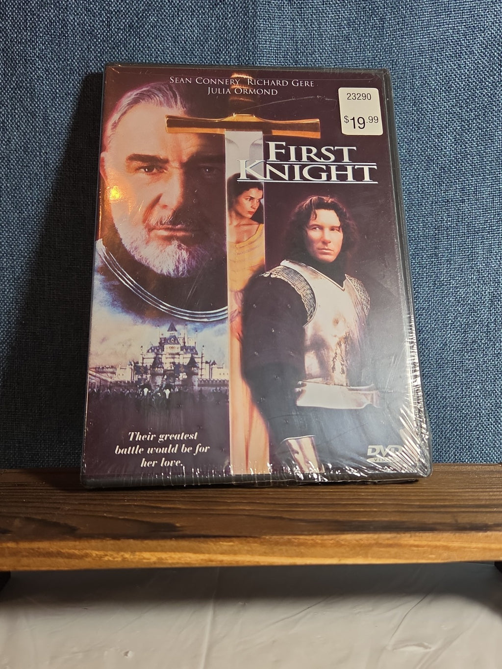 First Knight (DVD, 1995) Sean Connery, Julia Ormond, Richard Gere WS/FS NEW