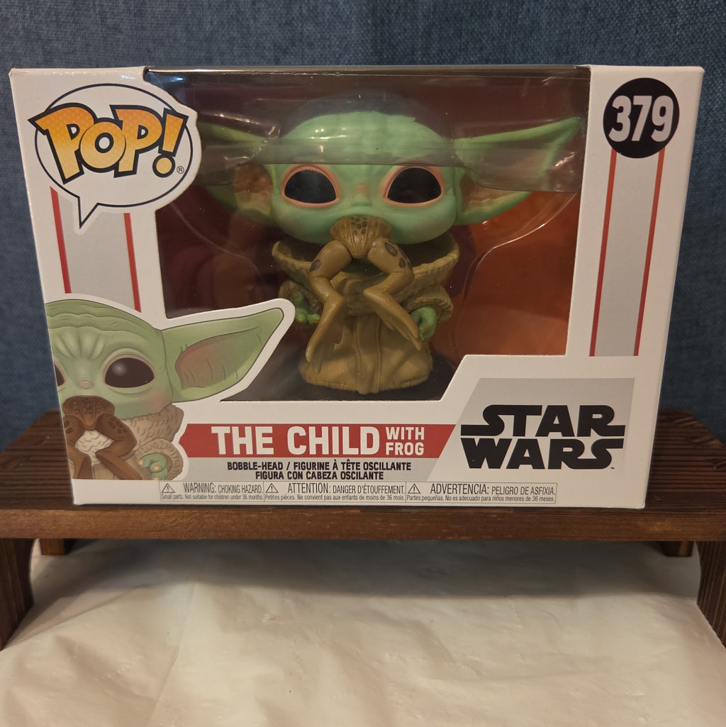 Funko Pop Star Wars The Child With Frog #379 Grogu Vinyl Figure MIB
