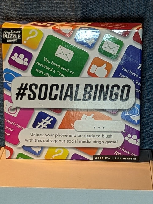 #SOCIALBINGO | Adult Party Game 17+ | Social Media Phone Game