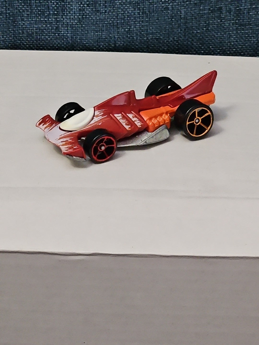 Hot Wheels Hammer Down | Red & Orange Turbine Dragster | Track Stars | Loose