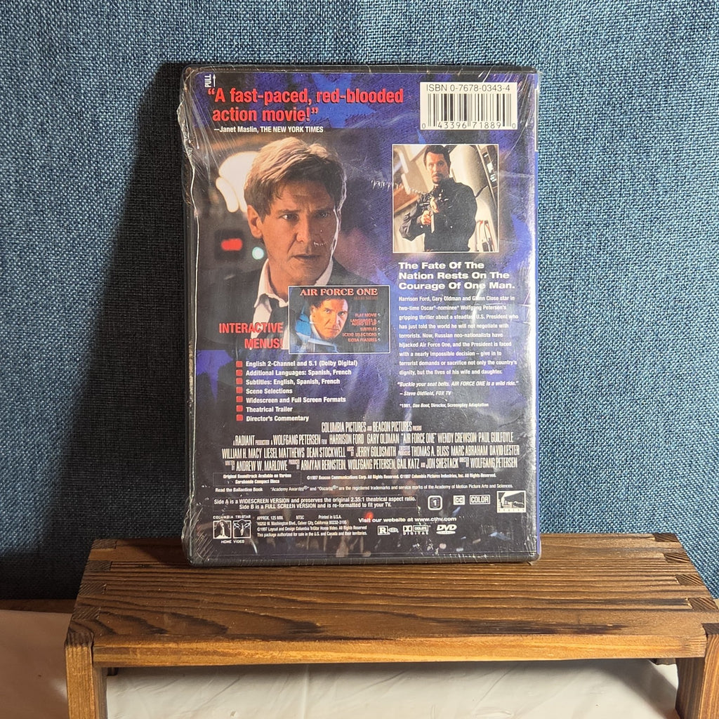 Columbia Pictures Air Force One DVD Harrison Ford 1997