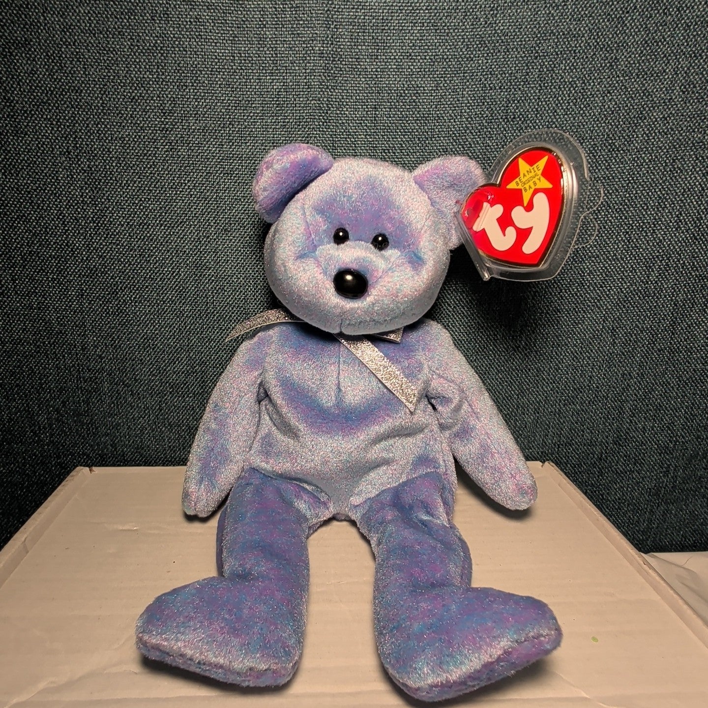 Clubby II Ty Beanie Baby 1999 Retired Official Club Bear MWMT w/ Tag Protector