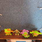 McDonalds Sanrio TMNT Happy Meal Toy Lot 4 Plastic Figures 2025