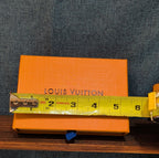 Authentic Louis Vuitton Empty Yellow Drawer Gift Box 5.5x4" Wallet Case