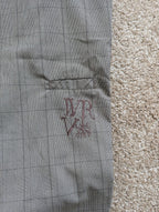 O'Neill Hybrid Boardshorts Men's Size 34 Gray Plaid Swim Trunks Walker Shorts