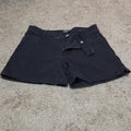 d.jeans High Waist Shorts Black Repreve Stretch Denim Modern Preowned Size 12