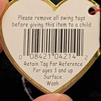 Ty Beanie Baby Luke the Black Labrador Retired 1999 WMT Holographic Tag Vintage