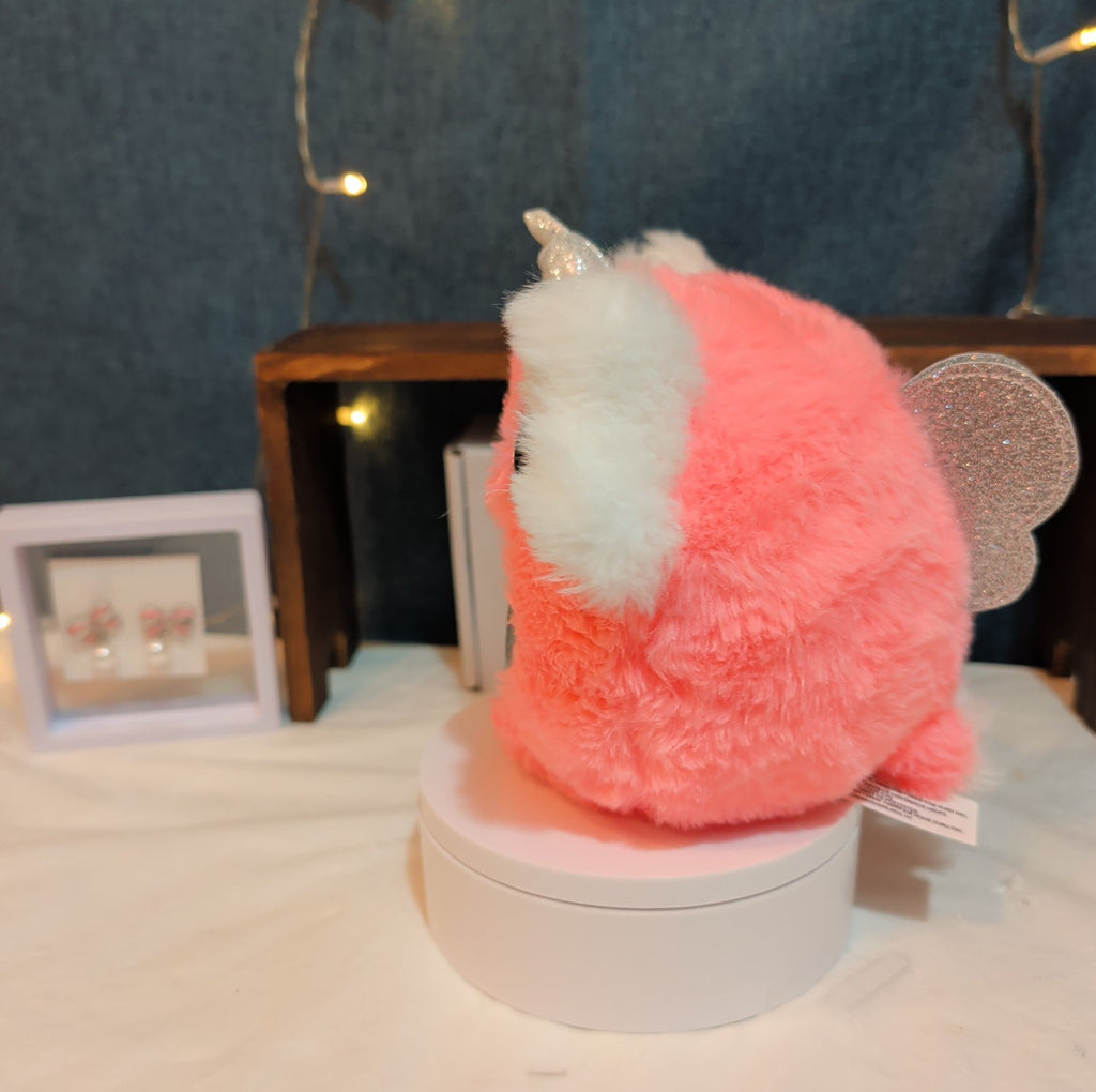 Zuru Rainbocorns Kittycorn 4" Pink Plush Sparkle Wings Y2K