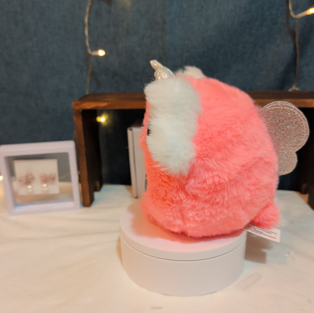 Zuru Rainbocorns Kittycorn 4" Pink Plush Sparkle Wings Y2K