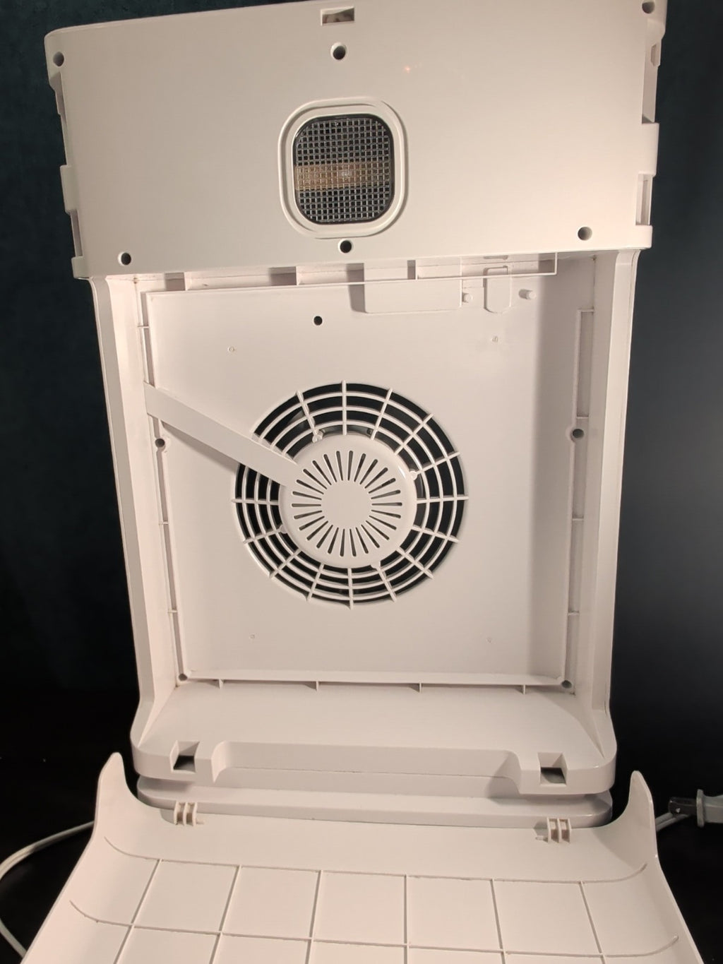 Okaysou AirMax 10L Pro Air Purifier HEPA 5-Stage 1000sq ft Room White Working