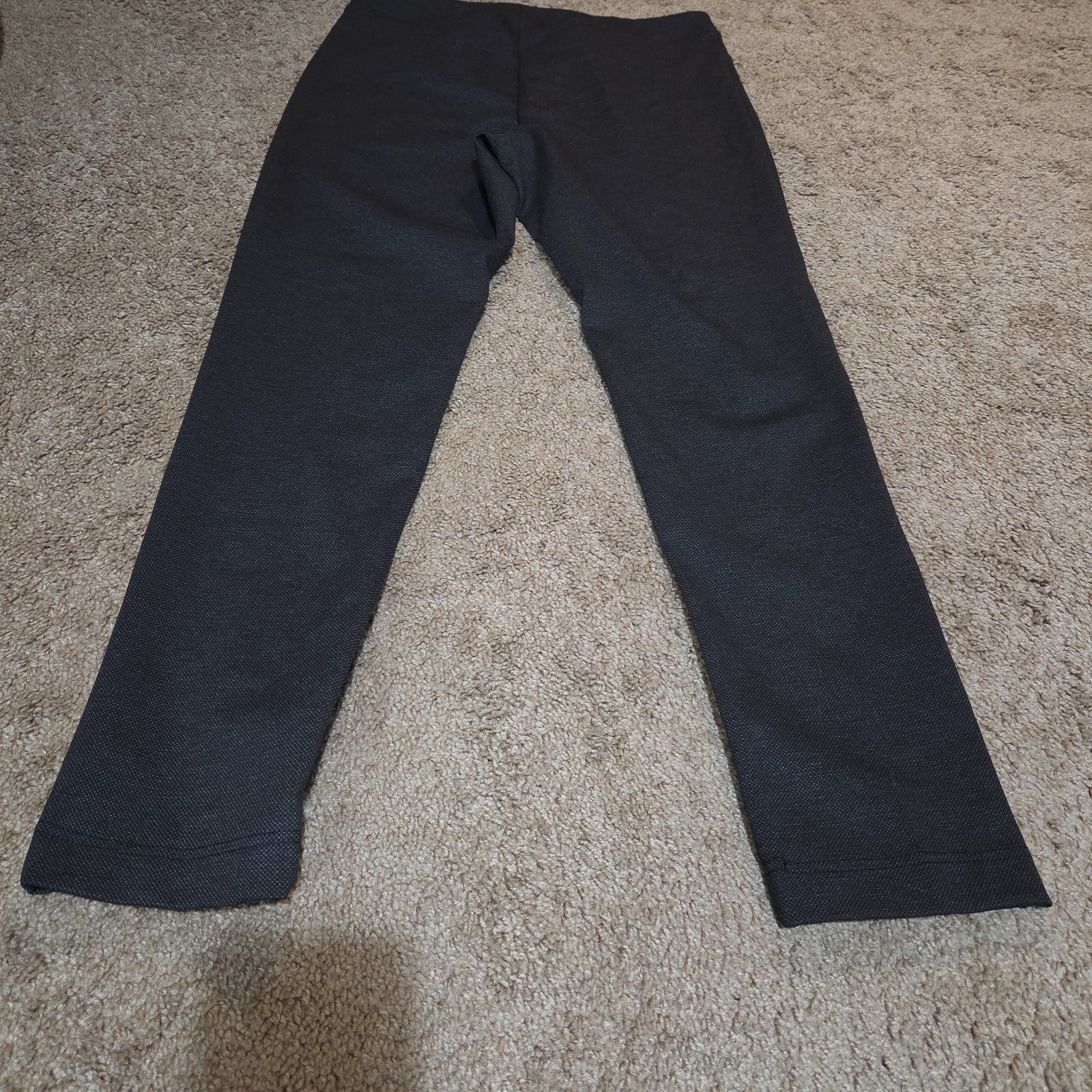 Calvin Klein Pants Womens M Black Slim Fit Ankle Stretch Elastic