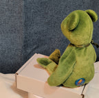Ty Beanie Baby 2.0 Luckier the Irish Bear Green Shamrock 8" Plush