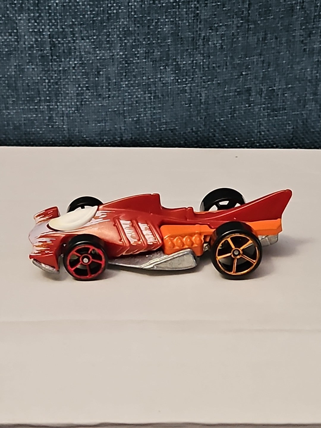 Hot Wheels Hammer Down | Red & Orange Turbine Dragster | Track Stars | Loose