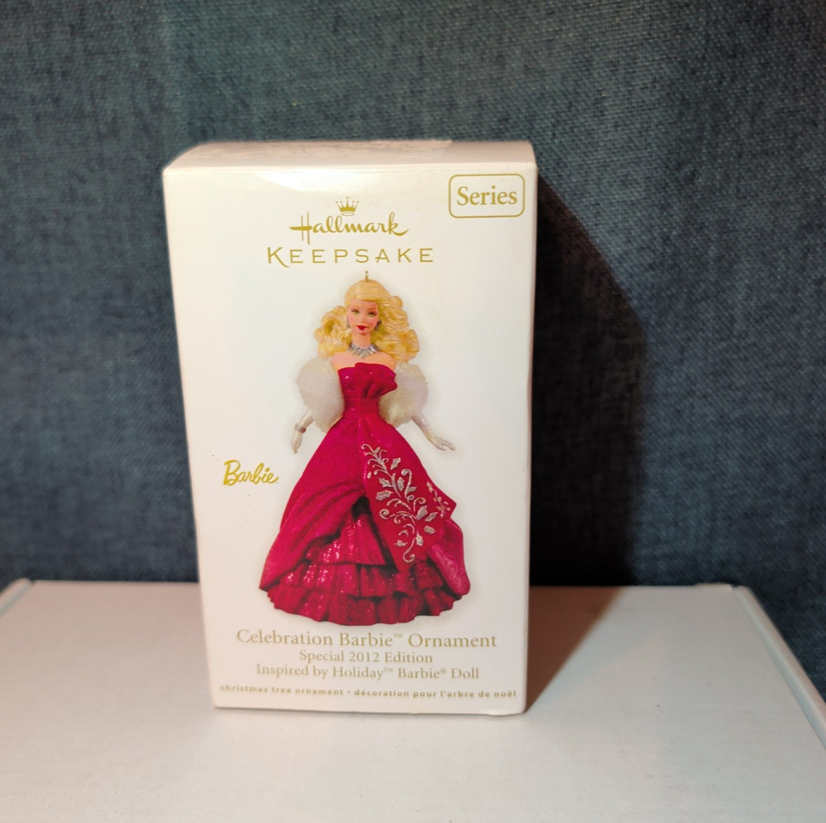 2012 Hallmark Keepsake Celebration Holiday Barbie Ornament Boxed 13th Final