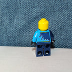 LEGO City Monster Truck Driver Minifigure cty1760 Flame Racing Jacket Loose