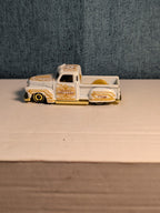 Hot Wheels La Troca | 2021 HW Art Cars White & Gold Lowrider Truck | Loose