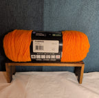 Red Heart Super Saver Pumpkin Orange Acrylic Yarn Cozy Fall NWT E300