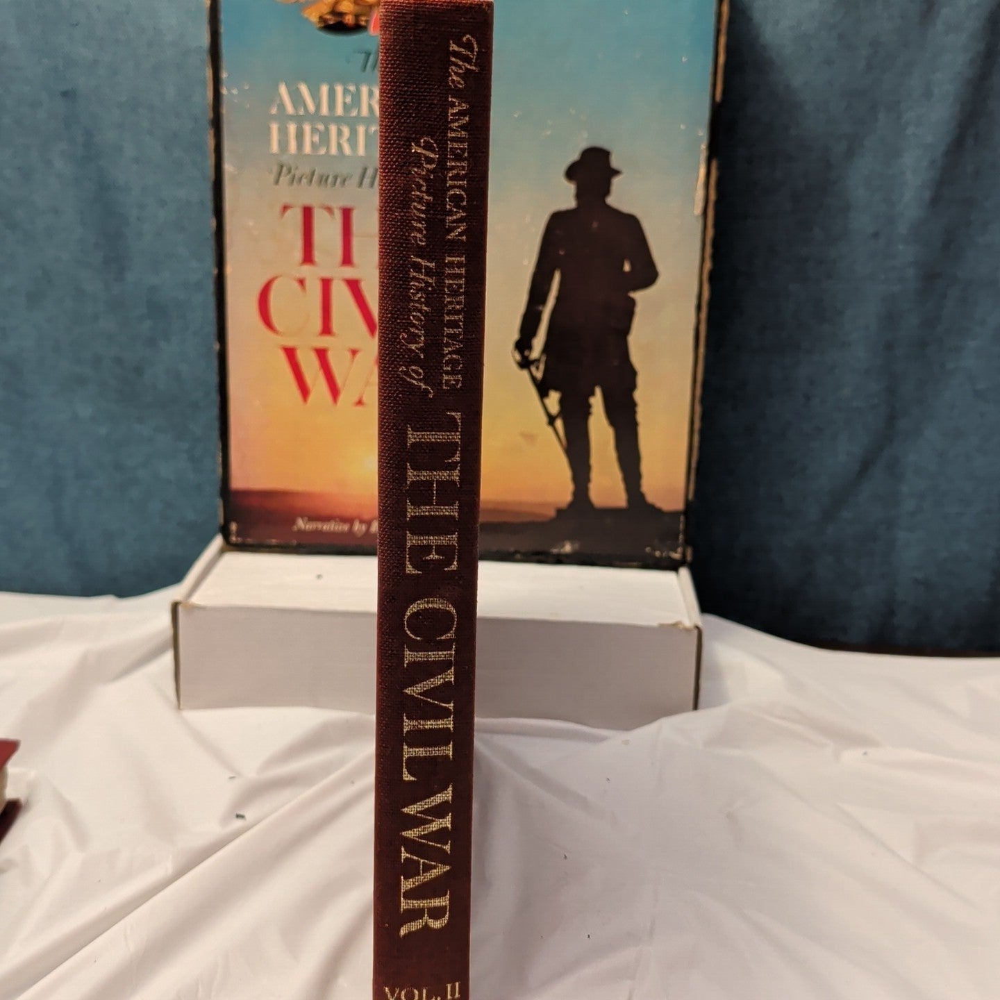 1960 American Heritage Picture History of The Civil War 2-Vol Set Bruce Catton