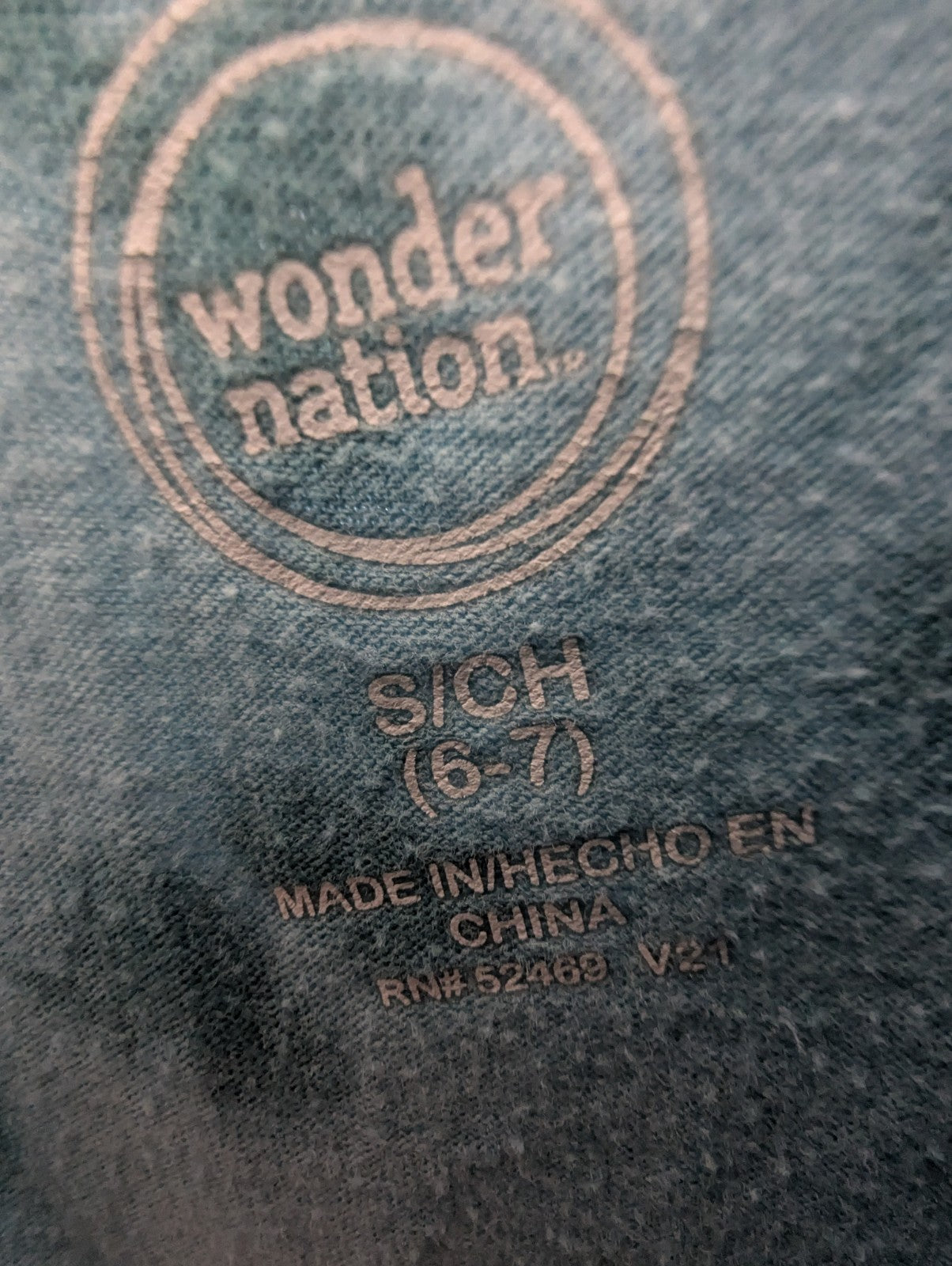 Wonder Nation Boys Shirt Size 6-7 S Long Sleeve Tie Dye Green Taco Funny Graphic