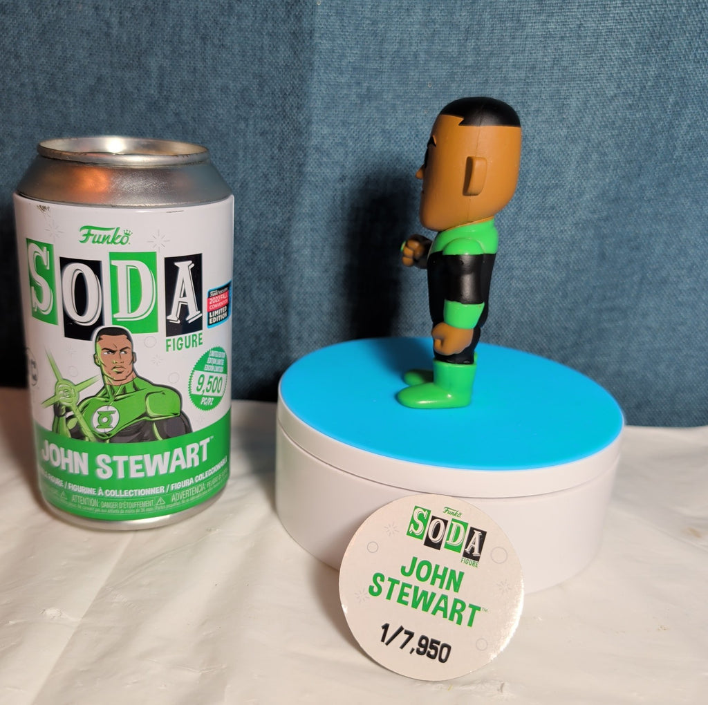 Funko Soda Green Lantern John Stewart Vinyl Figure NYCC 2022