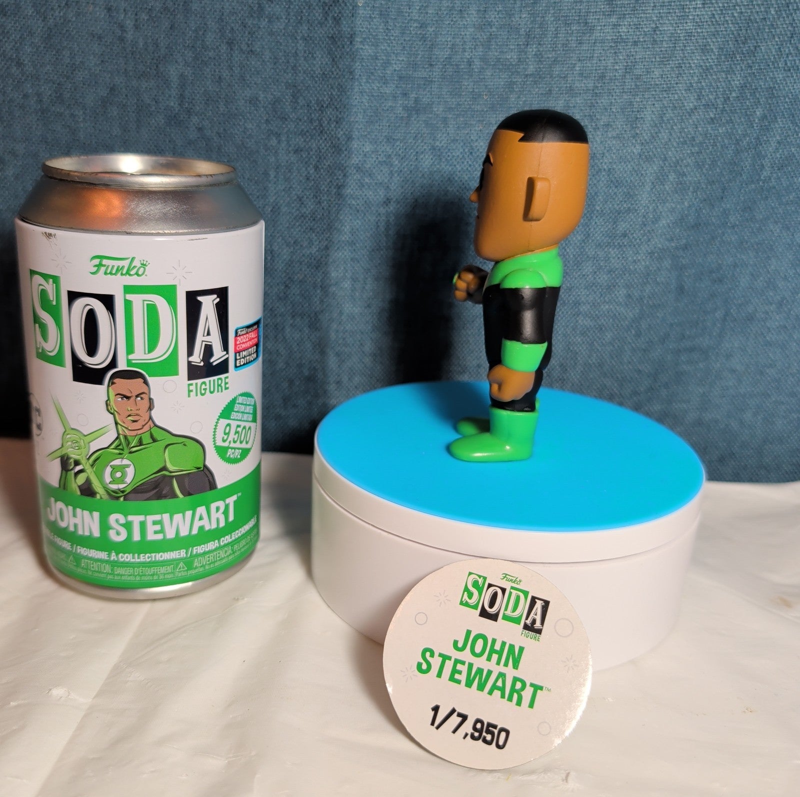 Funko Soda Green Lantern John Stewart Vinyl Figure NYCC 2022