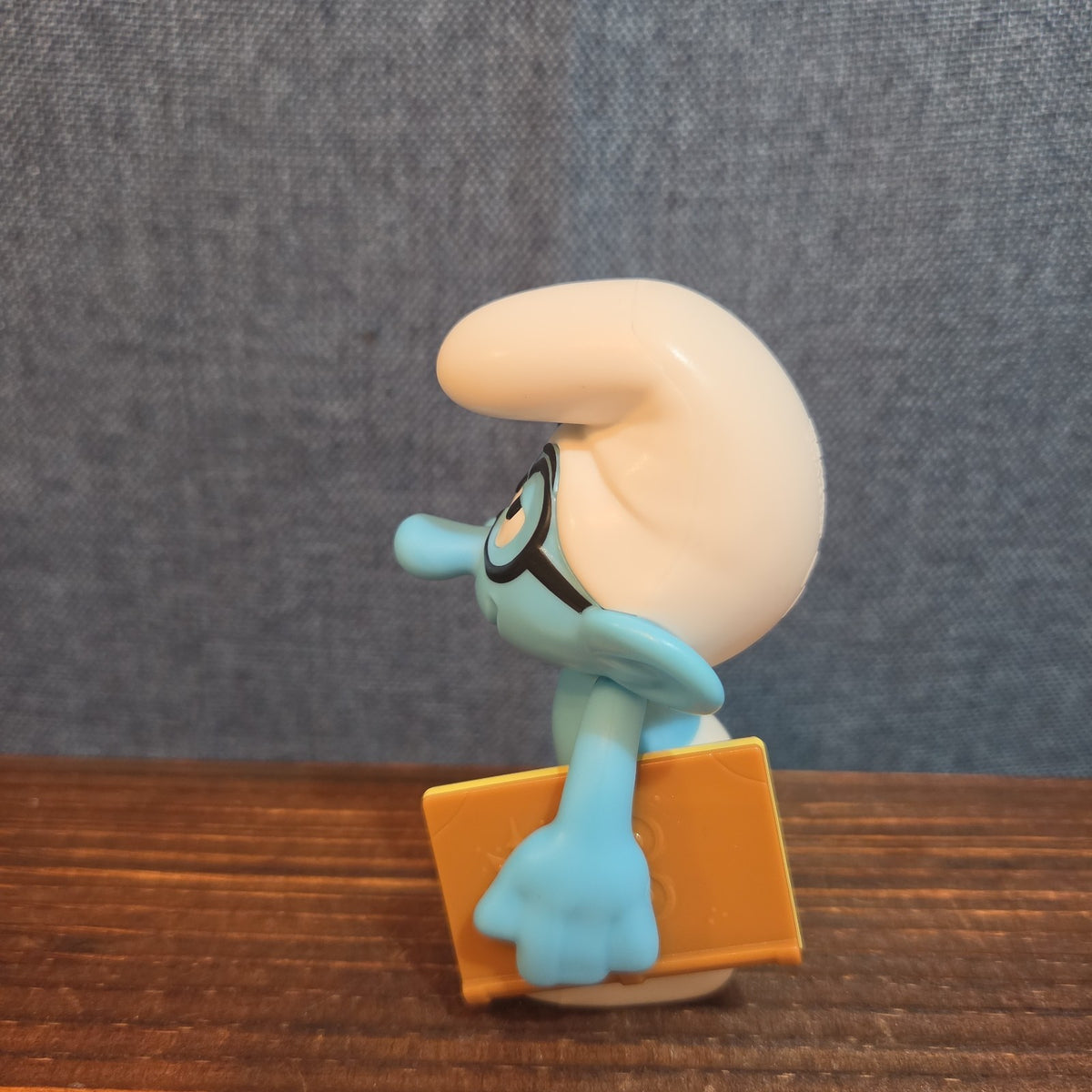 Peyo BKC Brainy Smurf PVC Figure 2024 Nostalgic Cartoon Toy