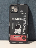 Astronaut Space Phone Case iPhone 14 Pro Max Slim Black TPU NASA Style Cover New