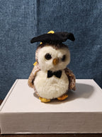 Ty Beanie Baby Smarter the Owl | Class of 2002 Graduation Gift | Retired Plush