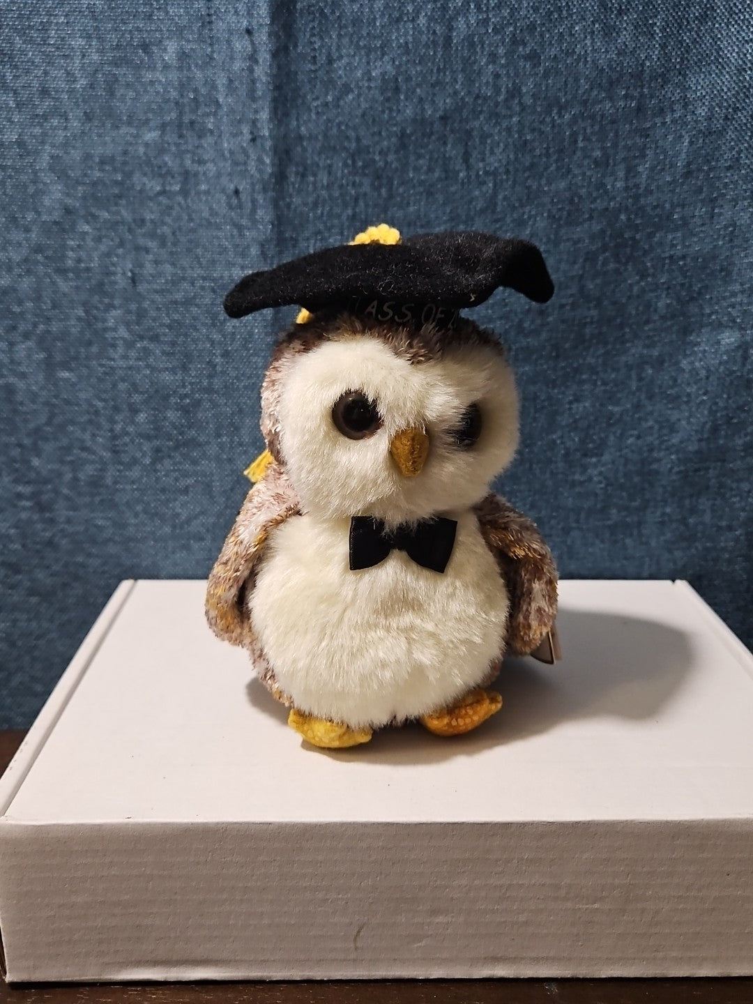 Ty Beanie Baby Smarter the Owl | Class of 2002 Graduation Gift | Retired Plush