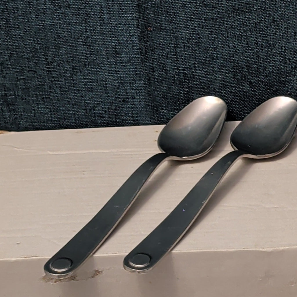 6 Pc GOURMET SETTINGS TAXI Flatware Set | 18/8 Stainless | 4 Knives | 2 Spoons