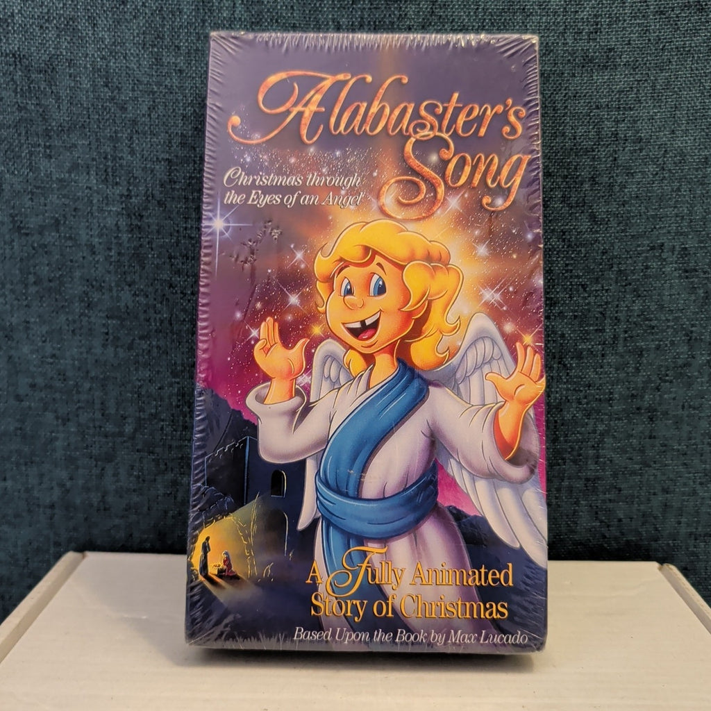 Alabaster's Song VHS Max Lucado Christmas Story Animated NEW SEALED Word Kids