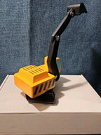 Wooden Railway Steam Shovel Excavator Construction Vehicle for Train Set