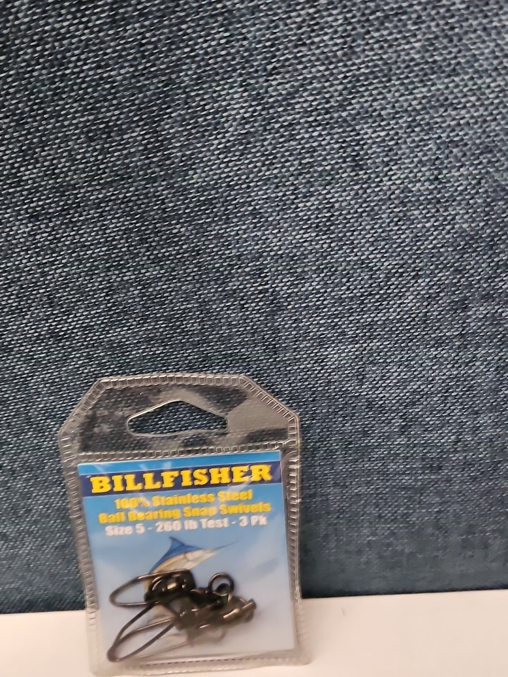 Billfisher Ball Bearing Snap Swivels | Size 5 | 260 lb Test | 100% Stainless