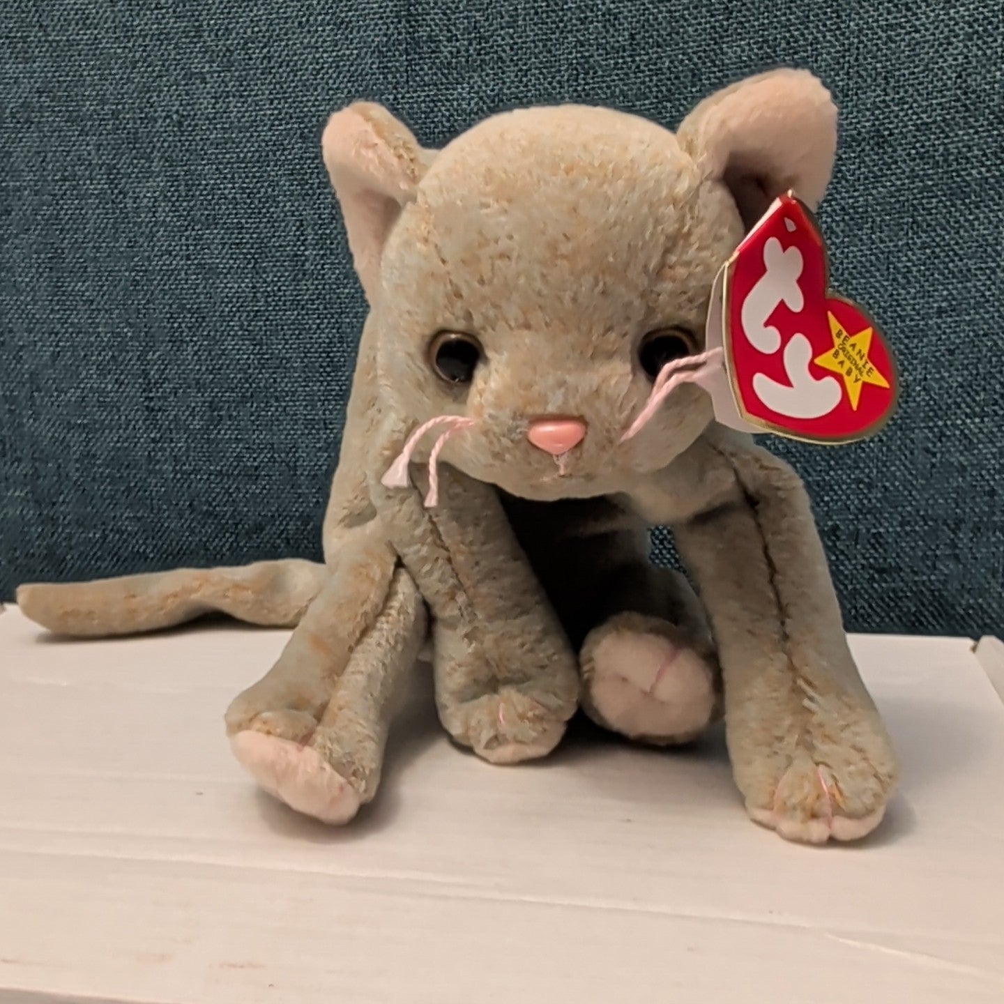 Ty Beanie Baby SCAT THE CAT | Retired 1998/1999 | 5th Gen Tag Vintage Kitten