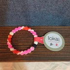 Lokai Breast Cancer Awareness Pink Silicone Bracelet Size S