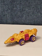 Hot Wheels Dino Riders Fangster 2015 Gold Exclusive Car Vehicle Dinosaur