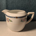 Vintage Noritake Sheridan Creamer Pitcher Art Deco Floral 1920s Gold Japan 3"