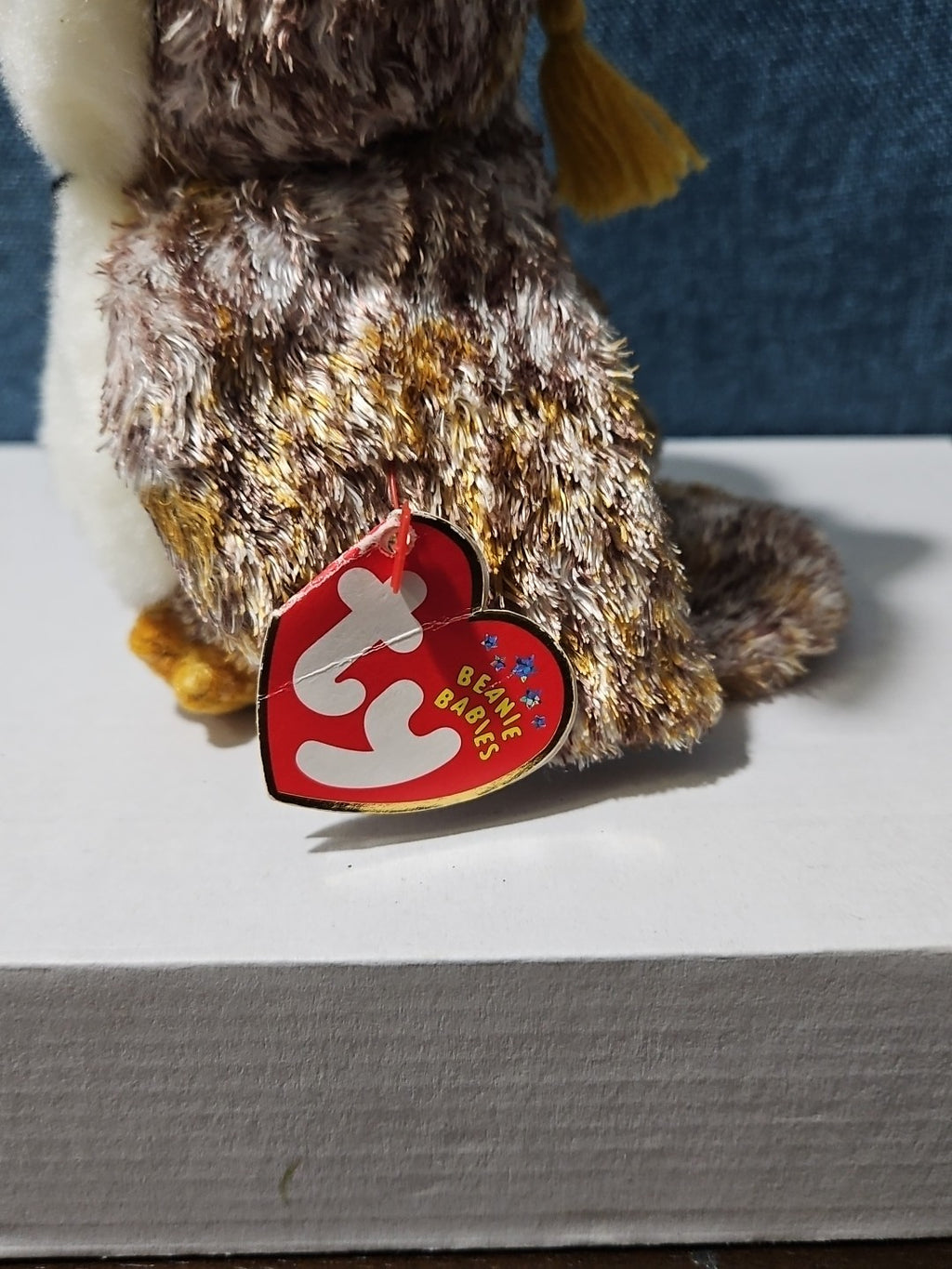 Ty Beanie Baby Smarter the Owl | Class of 2002 Graduation Gift | Retired Plush
