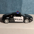 RMZ City Audi R8 Police Car 1/36 Diecast Pull Back Opening Doors PreOwned