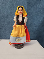 Vintage Italian Souvenir Dolls Pair | Genova & Sorrento | Sleep Eyes