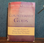 Timothy Keller Counterfeit Gods Paperback Christian Theology