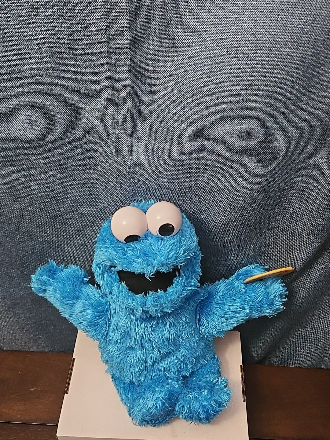 Sesame Street Cookie Monster Plush | 10” Hasbro Talking Figure with Cookie