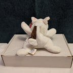 Ty Beanie Baby Butch Bull Terrier Dog 1999 Retired Plush TAG CREASE Clean 4227